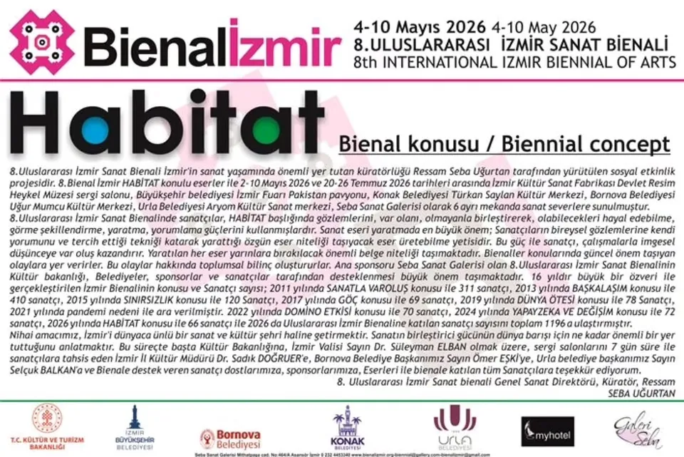 International Izmir Art Biennial — exhibition with paintings by Nilüfer Örel