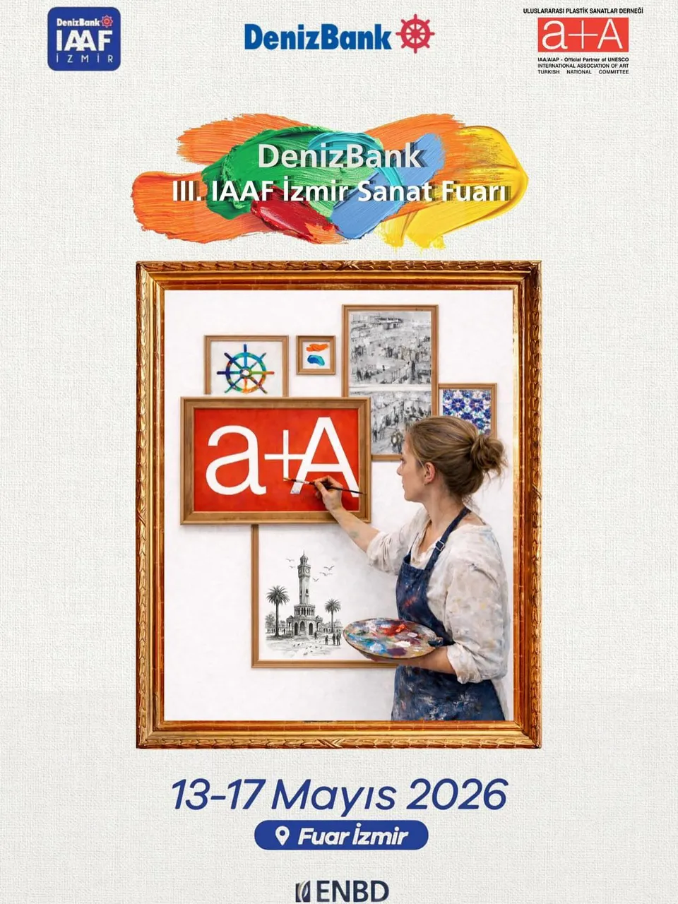 Izmir International Antiques and Art Fair — exhibition with paintings by Nilüfer Örel
