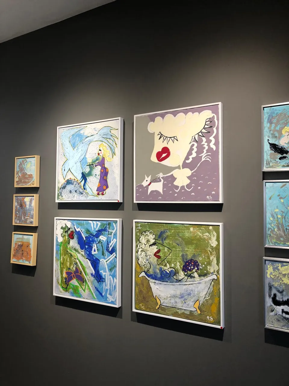Bodrum Merqez Art — exhibition with paintings by Nilüfer Örel
