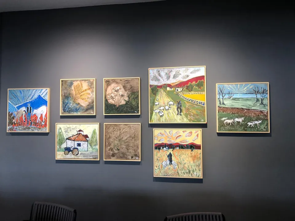 Bodrum Merqez Art — exhibition with paintings by Nilüfer Örel