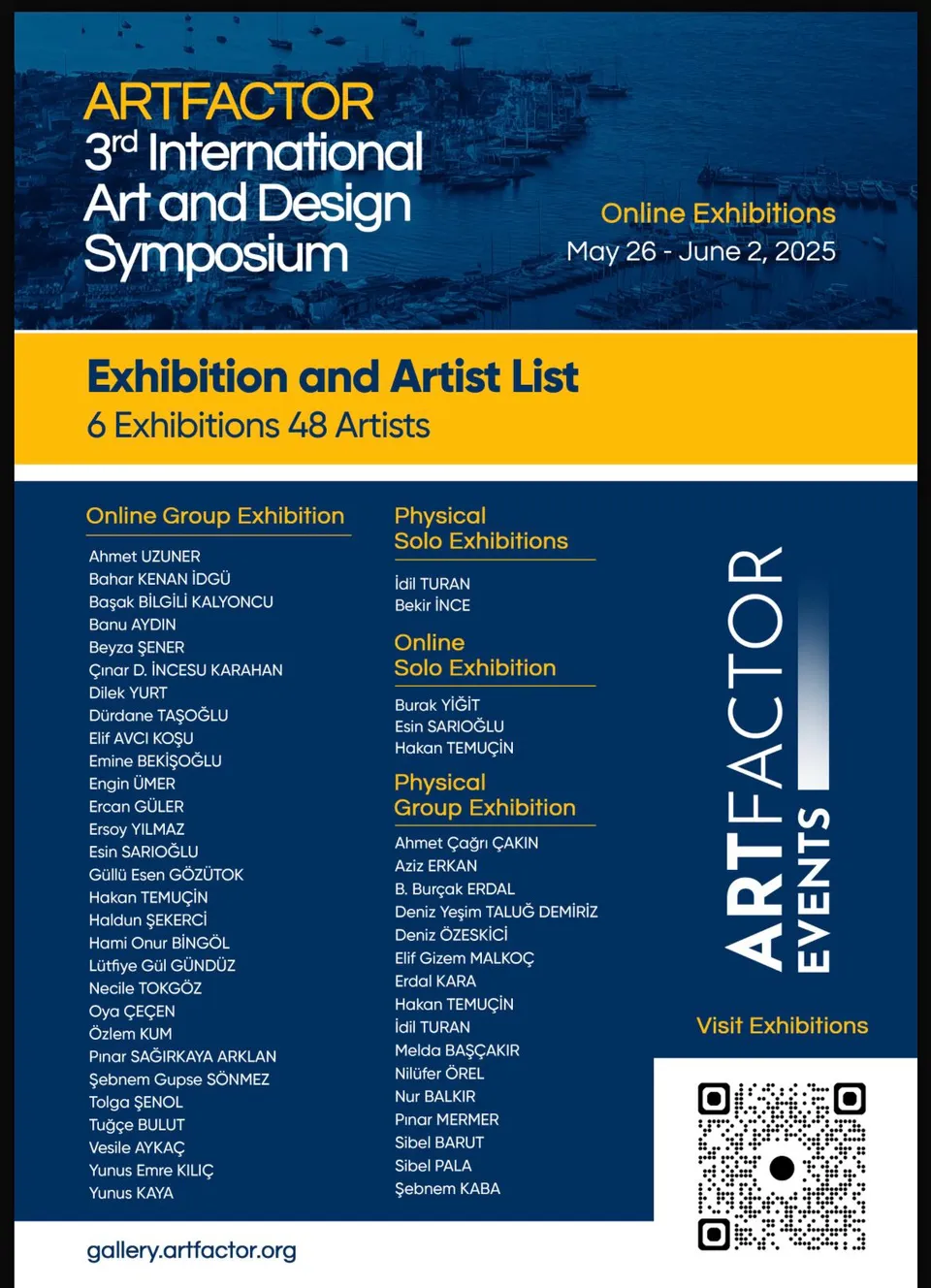 Marmaris International Art and Design Symposium — exhibition with paintings by Nilüfer Örel