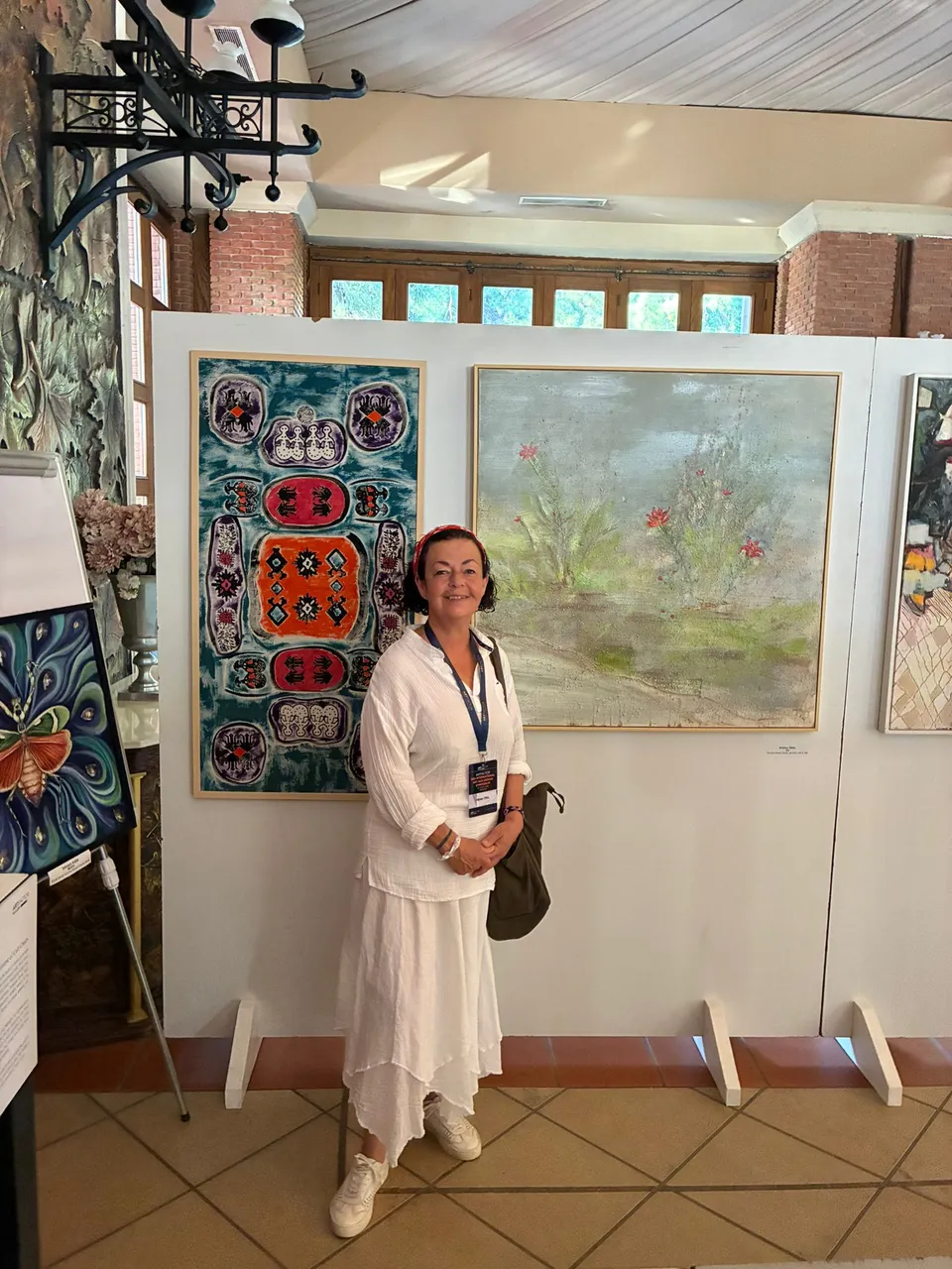 Marmaris International Art and Design Symposium — exhibition with paintings by Nilüfer Örel