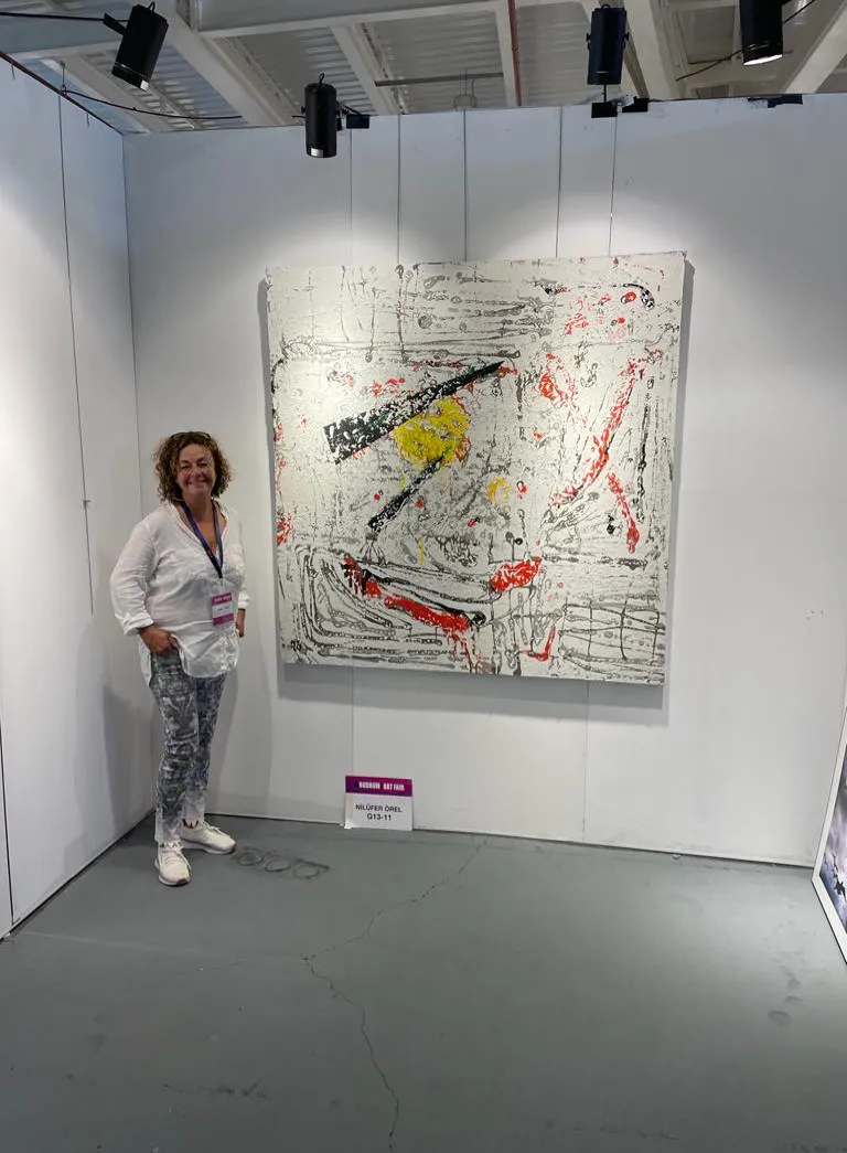 Bodrum Art Fair — exhibition with paintings by Nilüfer Örel