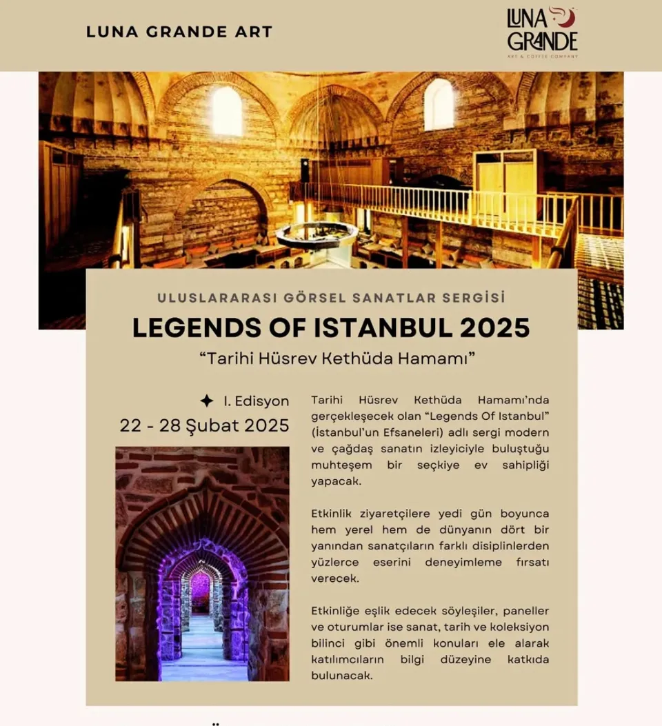 Kethüda Hammam — exhibition with paintings by Nilüfer Örel