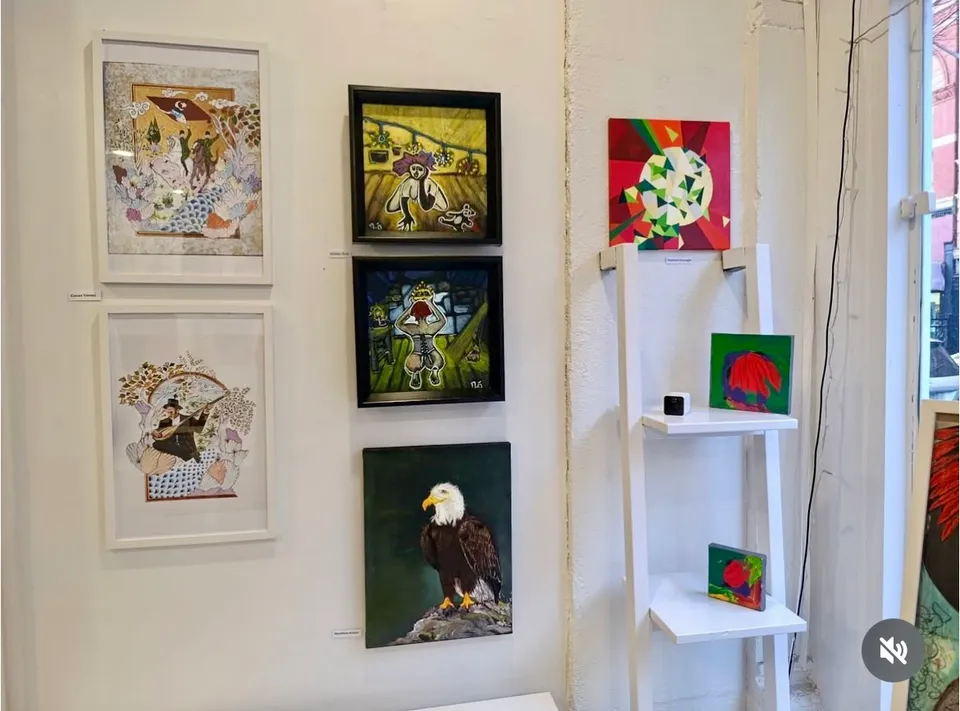 " The Lost Memory" — exhibition with paintings by Nilüfer Örel